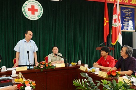 Vietnam Red Cross Society’s humanitarian activities praised - ảnh 1